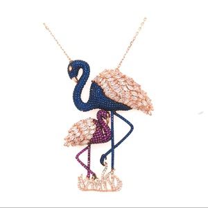 Flamingo silver boutiqe necklace 925.